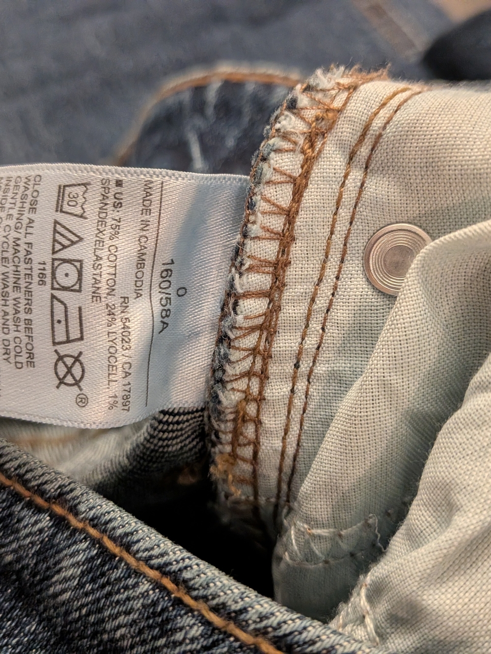 Old Navy Medium Blue Boot Cut Jeans - Picture 8 of 8